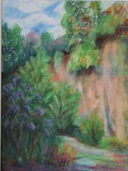 109 IM STEINBRUCH - HEDWIG GIERER - Pastell