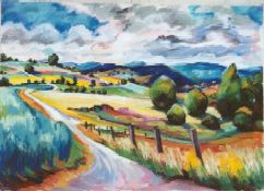 Schw�bische Alb - Sonnenb�hl - Erpfingen - Alice Herold - Pastell