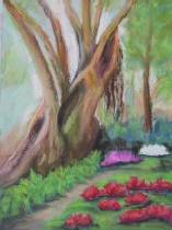 FRUEHLING IN DER WILHEMA - HEDWIG GIERER - Pastell auf Pastellpapier