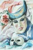Masken - Alice Herold - Pastell